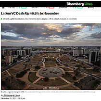 LatAm VC Deals Up 48.8% to November